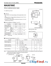 Datasheet MA3S795E manufacturer Panasonic